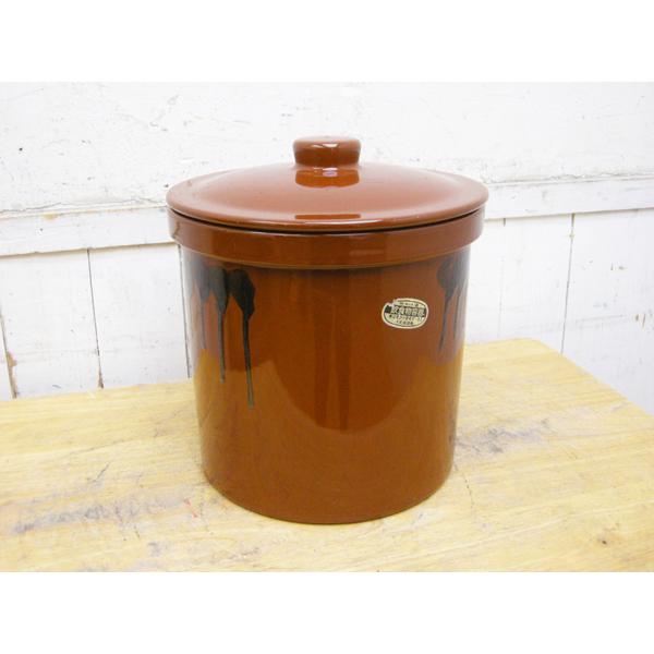 常滑焼・保存容器・久松窯・5号・漬物容器・中古品・148709