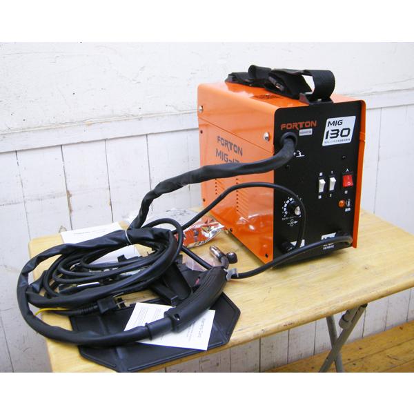 100vノンガス 半自動溶接機 中古品 MIG-130