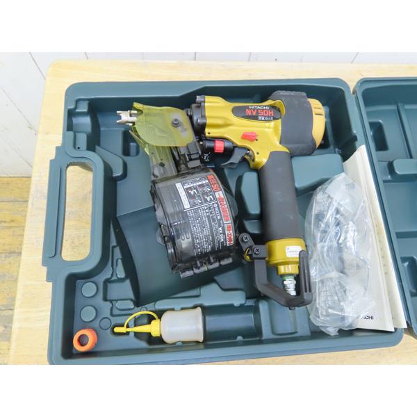 日立・50mm・高圧ロール釘打機・NV50H・美品・中古品・150993