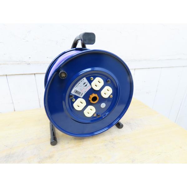 美品・日動工業・電工ドラム・30m・コードリール・NR-304D・中古品