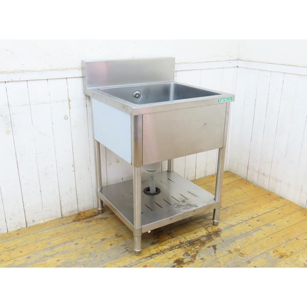 [Release date: June 1, 2025]タニコー製　1槽シンク　流し台商品サイズ・高さ79ｃｍ　幅60ｃｍ　奥行60ｃｍ　バックセット94cm　シンク内寸深さ27cm幅51.5cm奥行46cm年式・不明中古品です　年数相当の...