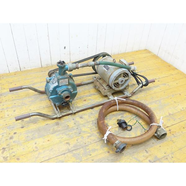 送料別途見積商品・加藤ポンプ・自吸式単体ポンプ・SPH-40・3相200V 