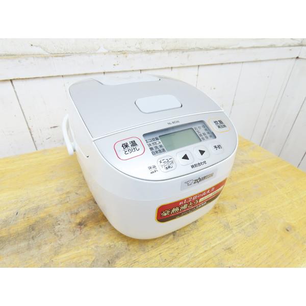 象印・マイコン炊飯ジャー・2019年製・NL-BC05・3合炊き・中古品