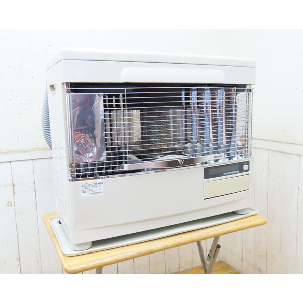 サンポット FF式石油ストーブ FFR-554KL-M-W 2013年製　別置タンク55.6ℓ付き（サンダイヤ）中古　現状品 サンポット FF式石油ストーブ FFR-554KL-M-W 2013年製 別置タンク55.6ℓ