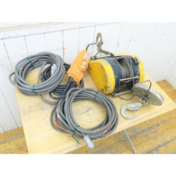 RYOBI・リョービ・小型電動ウインチ・WI-61A・最大荷重60Kg・揚程30m 