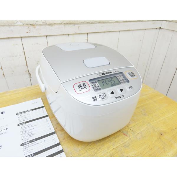 象印・マイコン炊飯ジャー・2021年製・炊飯器・NL-BD05・3合炊き・中古品・152801