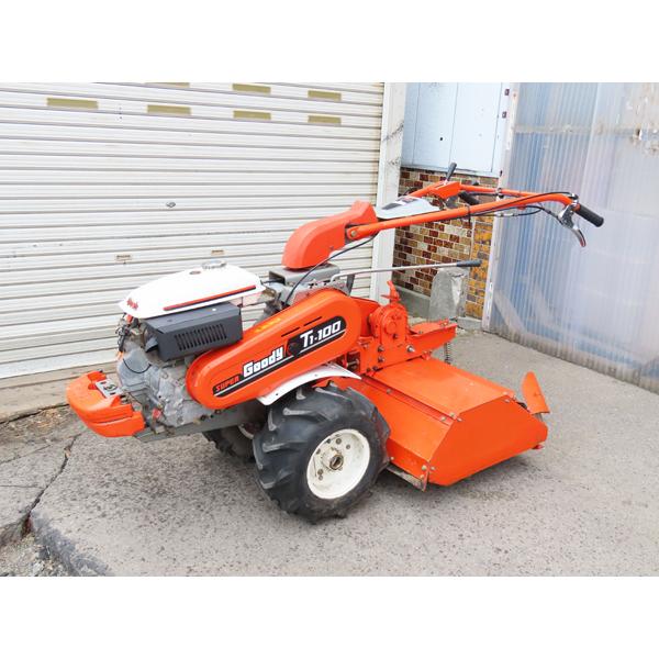 店頭引取り限定商品・クボタ・耕運機・T1-100W・耕運幅80cm・9.5馬力・中古品・152859