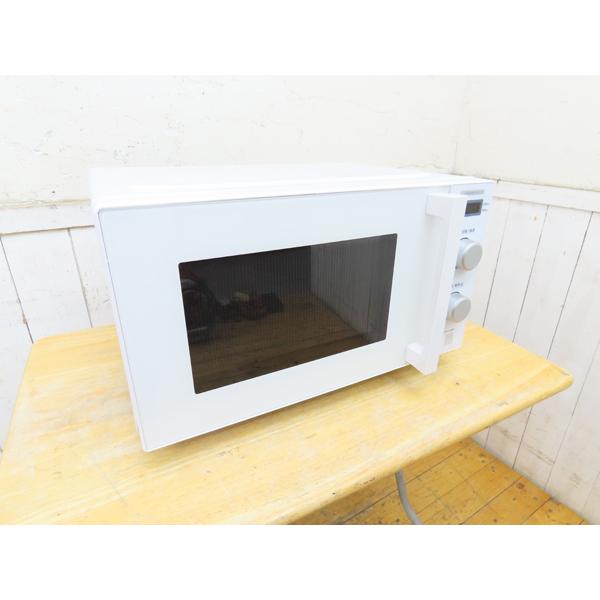 ヤマダ電気・ヘルツフリー電子レンジ・2021年製・YMW-ST17J1・50/60Hz500/650W・中古品・153003