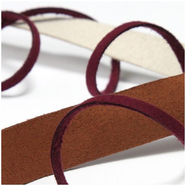 木馬 スエードテープ 5mm 15メートル巻 服飾 手芸 MOKUBA : ラクリエ