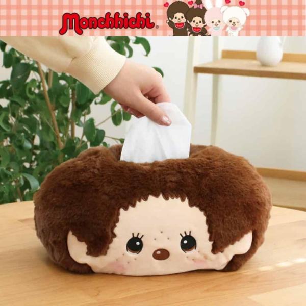 ティーズファクトリー モンチッチフェイスティッシュケース モンチッチくん