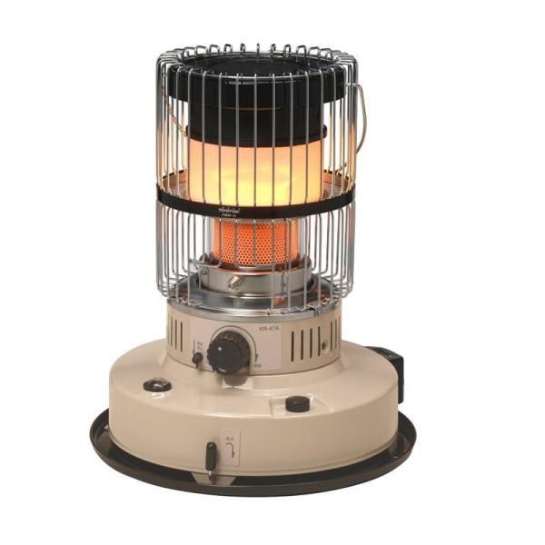 他サイト： アウトレット トヨトミ 対流形 大型 石油ストーブ KR-47A-C ベージュ コンクリート17畳/木造12畳まで 防災 キャンプ アウトドア 数量限定の商品画像