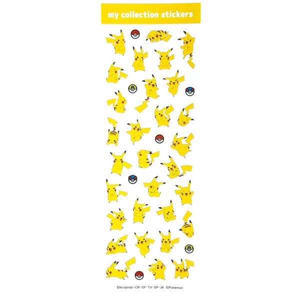 カミオジャパン ポケットモンスター my collection stickers マイコレクションステッカー 306161 (ピカチュウ)