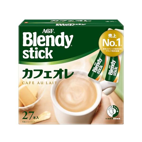 他サイト： AGF ブレンディ スティック カフェオレ 【 スティックコーヒー 】 27個 (x 1)の商品画像