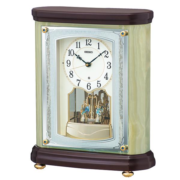 SEIKO EMBLEM 置時計 16曲メロディ SEIKO 電波クロック 16曲メロディ