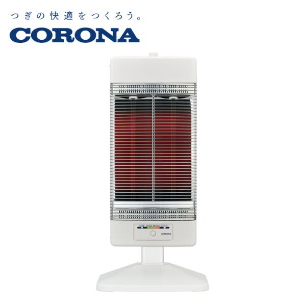CORONA（コロナ） CH-1221R(W) 電気ストーブ 遠赤外線 ホワイト : 住設