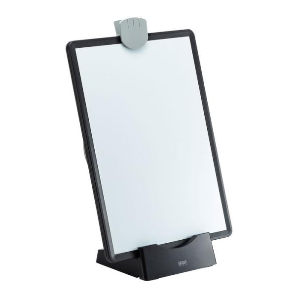 ◆メーカー:サンワサプライ◆品名:データホルダー◆品番:DH-319BK(DH319BK)◆カラー:ブラック◆サイズ:約W322×D126×H286mm※ブックスタンド使用時◆重量:約820g ◆材質:プレート/HIPS樹脂 ◆負荷重量:5...