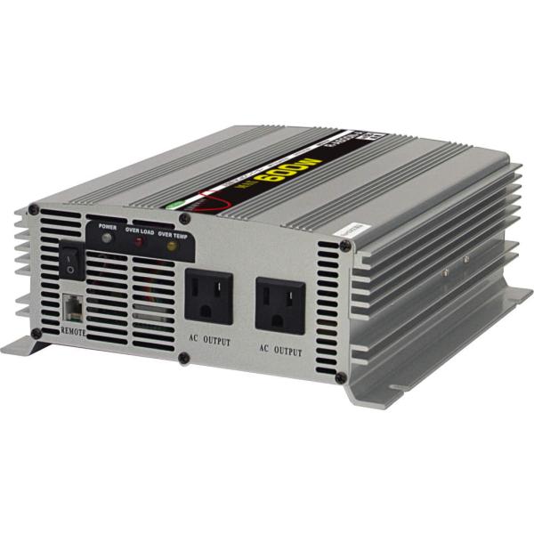 日動工業 R-A600N-A 正弦波インバータ DC12V NICHIDO : 住設と電材の洛 