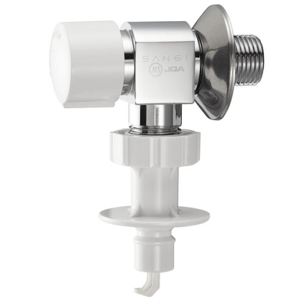 SANEI 三栄水栓 Y1433TV-W-13 洗濯機用送り座水栓 : 住設と電材の洛電