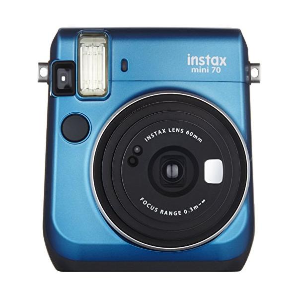 FUJIFILM インスタントカメラ チェキ instax mini70 ブルー INS MINI 70 BLUE