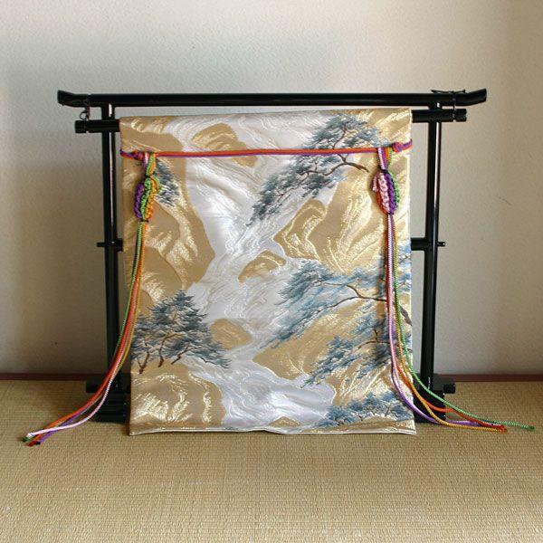 【 几帳台 】 大几帳台そり無し　几帳専用　タペストリーにも　H=160 伝統 几帳台 】 大几帳台そり無し 几帳専用 タペストリーにも H=160