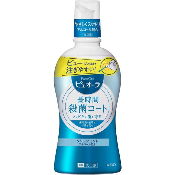 ピュオーラは「ネバつき」「口臭」「歯肉炎」３つの菌トラブルの原因となる菌のかたまりに素早く浸透し、分散しやすくする清浄剤エリスリトール、原因菌を殺菌する殺菌剤ＣＰＣ（塩化セチルピリジニウム）を配合。お口の中まるごと浄化し、さらりと快適に。ま...