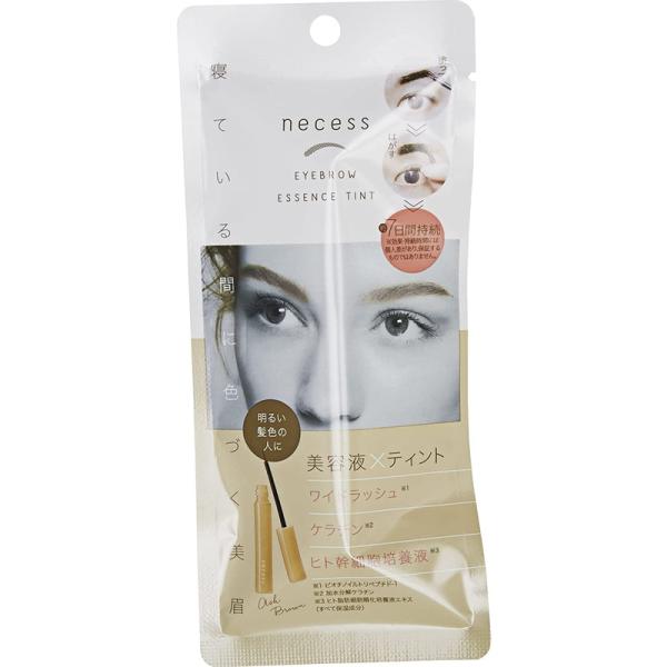 コジット necess まゆ美容液ティント アッシュブラウン 5g アイメイク