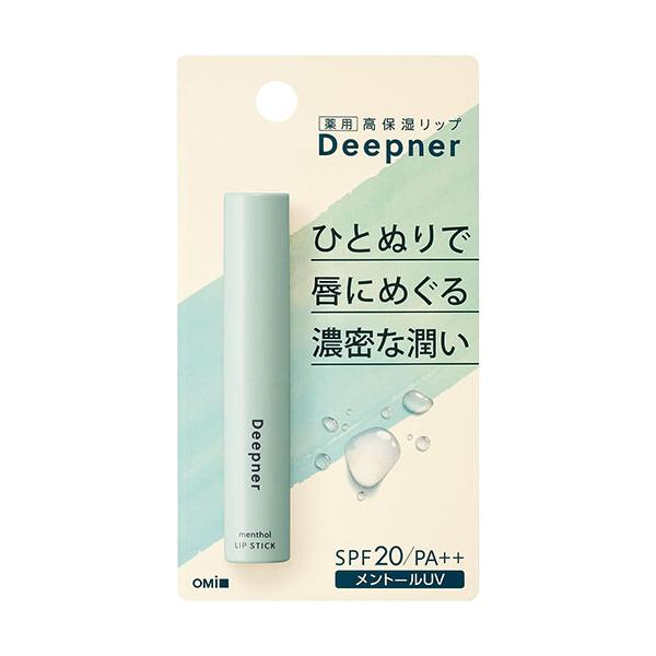 メンターム 近江兄弟社 ディープナーリップ メントールUV 2.3g