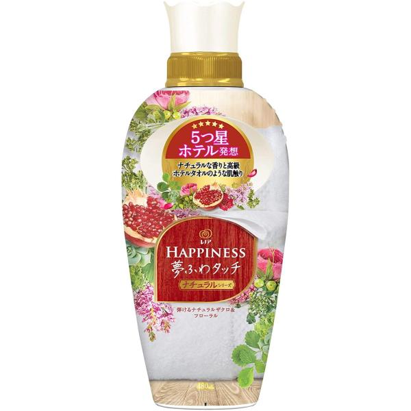 レノア P&G レノアハピネス 夢ふわタッチ 柔軟剤 弾けるナチュラル