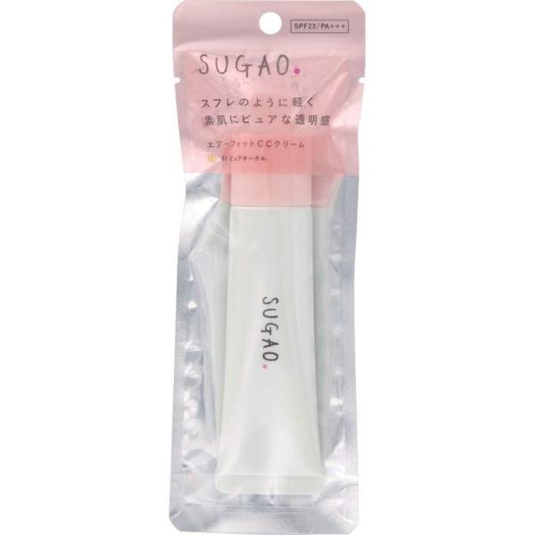 新品未使用☆SUGAO CCクリーム 　スガオ　02ピュアオークル　希少レア SUGAO ロート製薬 スガオ エアーフィットCCクリーム スムース 02