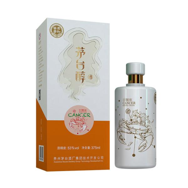 常温便】【白酒】茅台醇 12星座 蟹座 375ml×6本入 53° : 楽商事株式