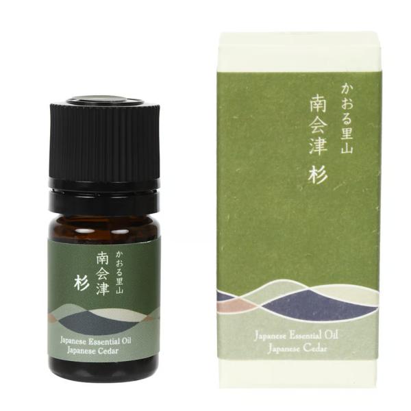 スギ精油エッセンシャルオイル　すぎ：杉　南会津　5ｍｌ　山林栽培　和の精油 メール便対応可 新価格2026.4