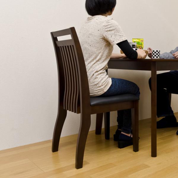 りょ～様リクエスト品】木製フレーム ダイニングチェア レザー カバー