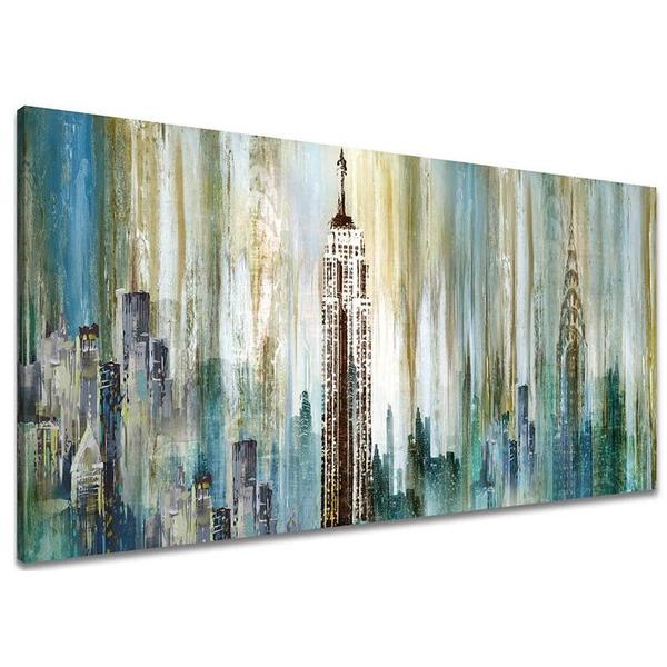 t@ubNpl A[gt[  G _A[g Ǌ| EH[fR[V BURNISH WALL ART Empire State Building 1000x500mm