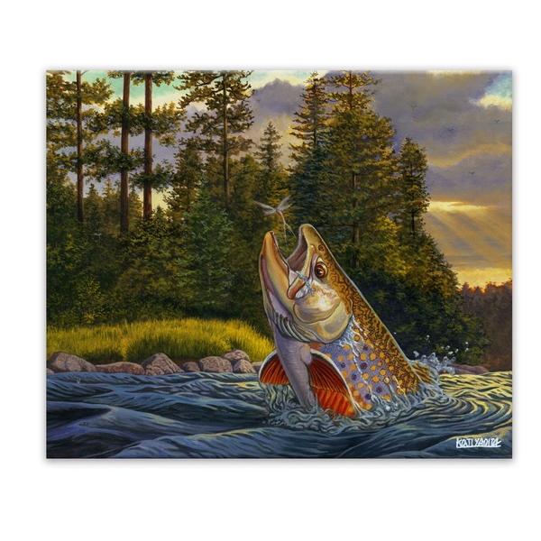 [Release date: February 25, 2020]フィッシングアーティストの第一人者<八百板浩司>のキャンバスアート。・直筆サイン入り・数量限定品トラウトフィッシングファン待望の直筆サイン入りキャンバスアートです...