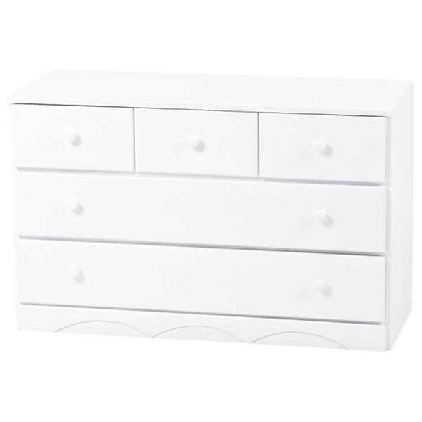 HAGiHARA（萩原） チェスト タンス 白 おしゃれ アンティーク