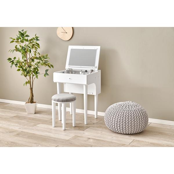 HAGiHARA（萩原） ドレッサー メイクデスク 化粧台 鏡台 おしゃれ