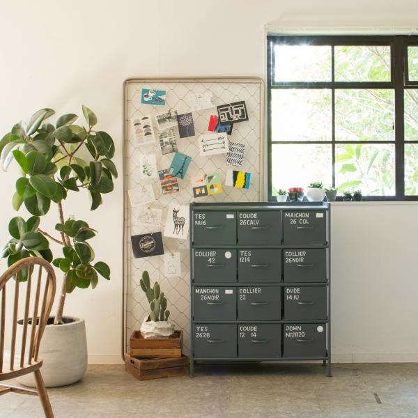 ienowa（イエノワ） チェスト タンス おしゃれ スチール ミリタリー