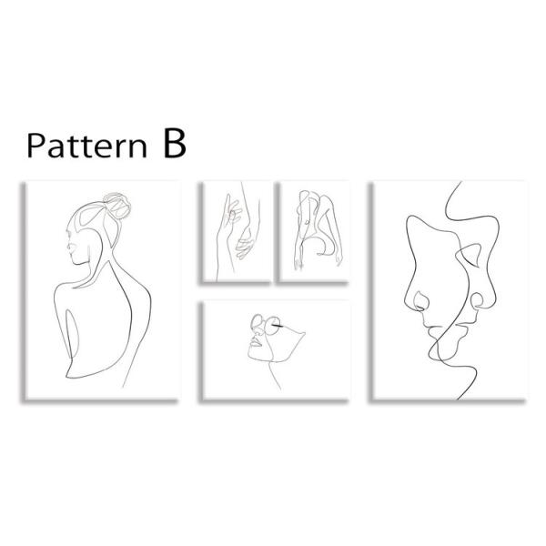 t@ubNpl A[gt[  _A[g Ǌ| EH[fR[V sJ\ Line Art patternB 5Zbg