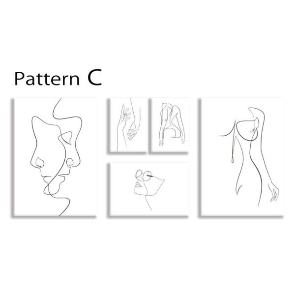 t@ubNpl A[gt[  _A[g Ǌ| EH[fR[V sJ\ Line Art patternC 5Zbg