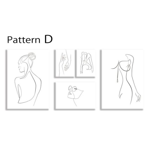 t@ubNpl A[gt[  _A[g Ǌ| EH[fR[V sJ\ Line Art patternD 5Zbg