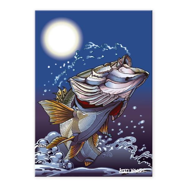 t@ubNpl A[gt[ ނ  CXg Ǌ| EH[fR[V S_i Sea Bass V[oX MTC 210x297mm