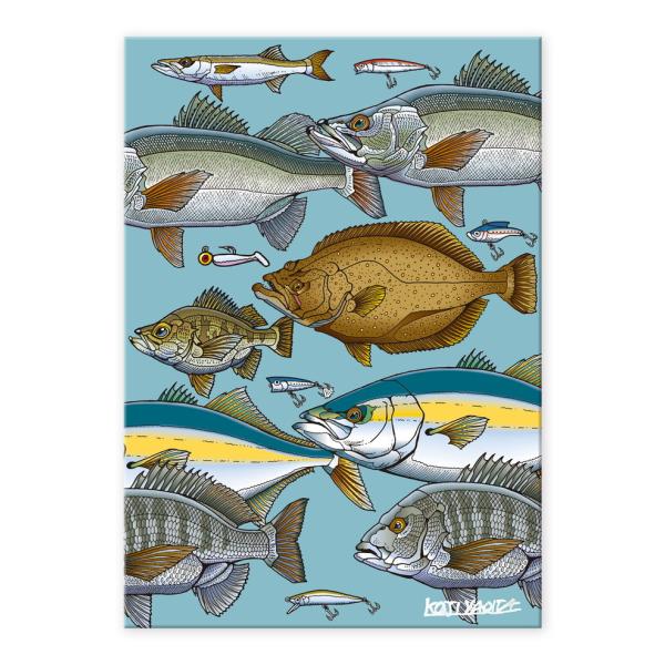 アート アートパネル アートフレーム 釣り 魚 イラスト 壁掛け