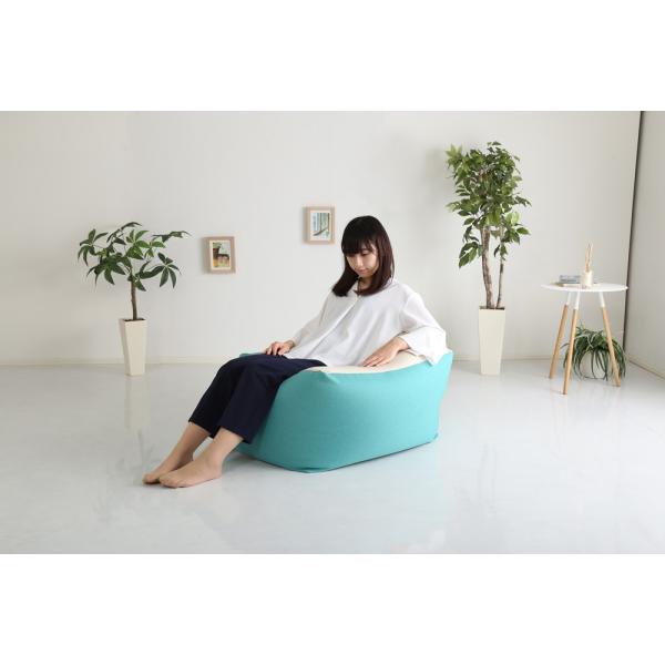 ビーズクッション 大きい おしゃれ 座椅子 ソファ フロアチェア 洗える 洗濯 体にフィット かわいい