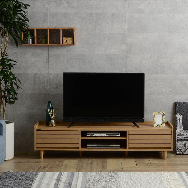 4FUL（フォーフル） テレビ台 ローボード ラック 棚 おしゃれ 木目