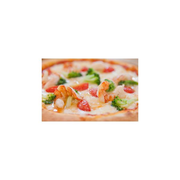 ■専門店のオリジナルピザ「エビ＆ブロッコリー」です。■ご注文は20枚単位になります。他の種類と合わせて20枚でも、okです。（但し、5種類以内で）■表示価格は1枚の単価（税込）です。■ばら出荷はしませんのでお間違いのないようにお願いします。...