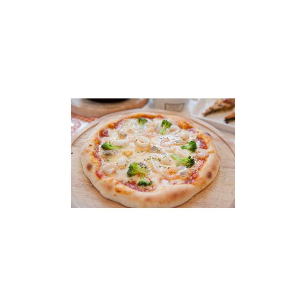 ■専門店のオリジナルピザ「シーフード」です。■ご注文は20枚単位になります。他の種類と合わせて20枚でも、okです。（但し、5種類以内で）■表示価格は1枚の単価（税込）です。■ばら出荷はしませんのでお間違いのないようにお願いします。■サイズ...