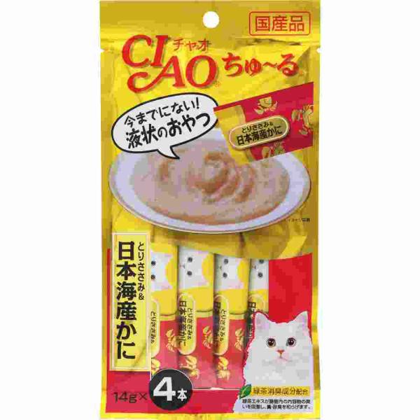 ちゅーる とりささみ&日本海産かに (いなばペットフード)