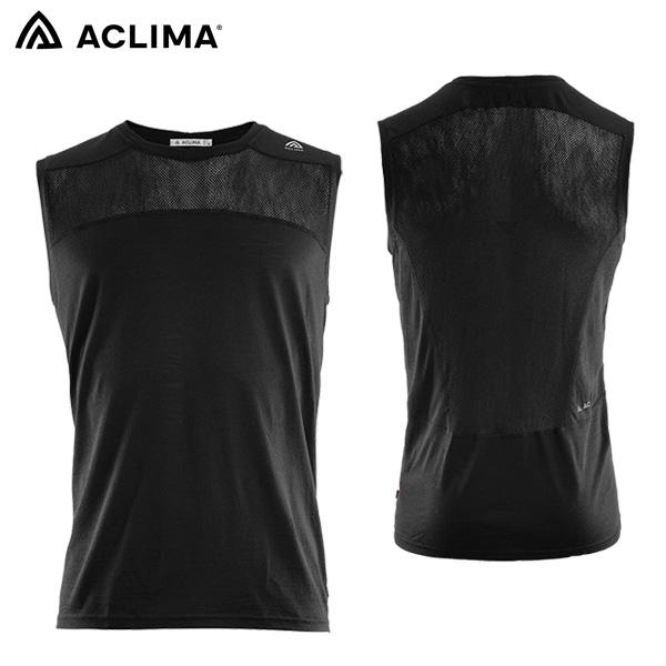 ACLIMA WoolNet Singlet Men メンズSサイズ ACLIMA(アクリマ) Lightwool Sports Singlet (ライトウール スポーツ