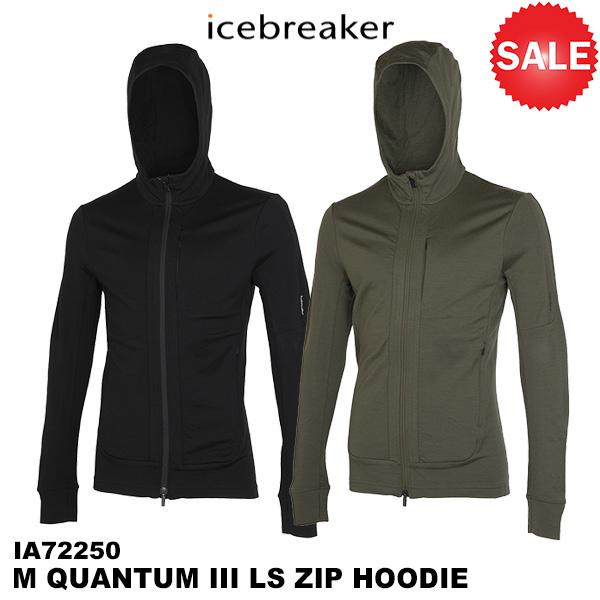 icebreaker(アイスブレーカー) M Quantum ? LS Zip Hoodie (クァンタム 