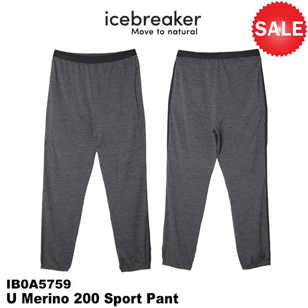 icebreaker（アイスブレーカー） 【30%OFF】 U Merino 200 Sport Pant